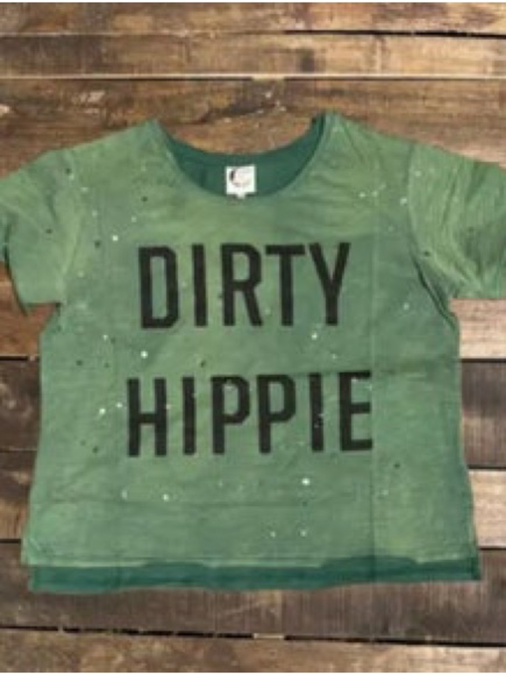 Dirty Hippie Green Short Sleeve Tee
